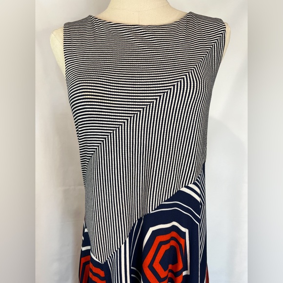 Maeve Anthropologie NWT Cameron Asymmetric Swing Dress - Picture 3 of 8